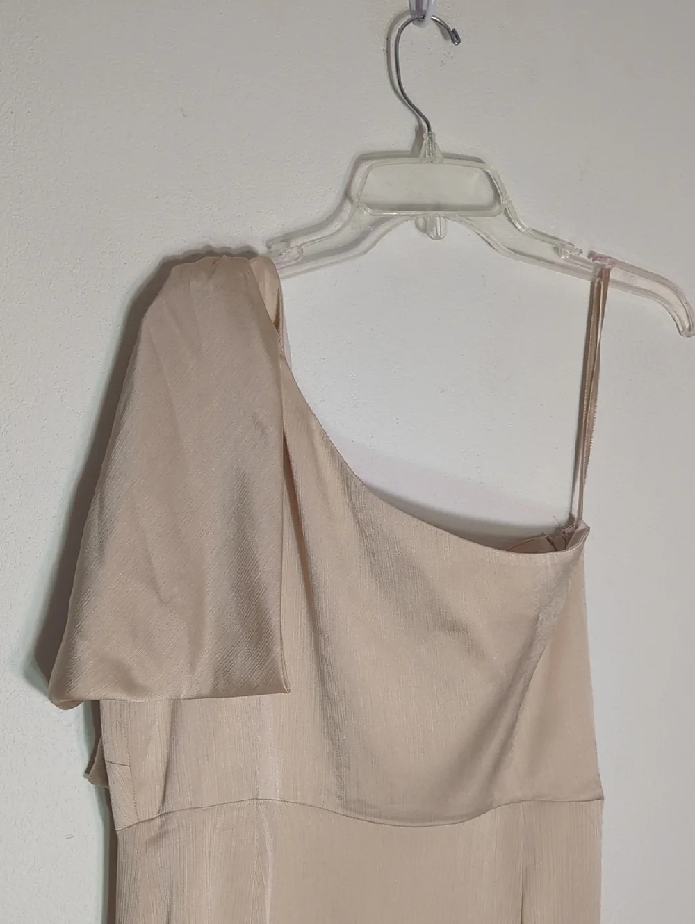 Sachin‎ & Babi Womens Dress NWT Chelsea One-Shoulder Georgette Bias Gown Size 12